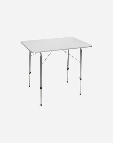 Bo-Camp - Table de camping - Hauteur réglable - 80x60 cm