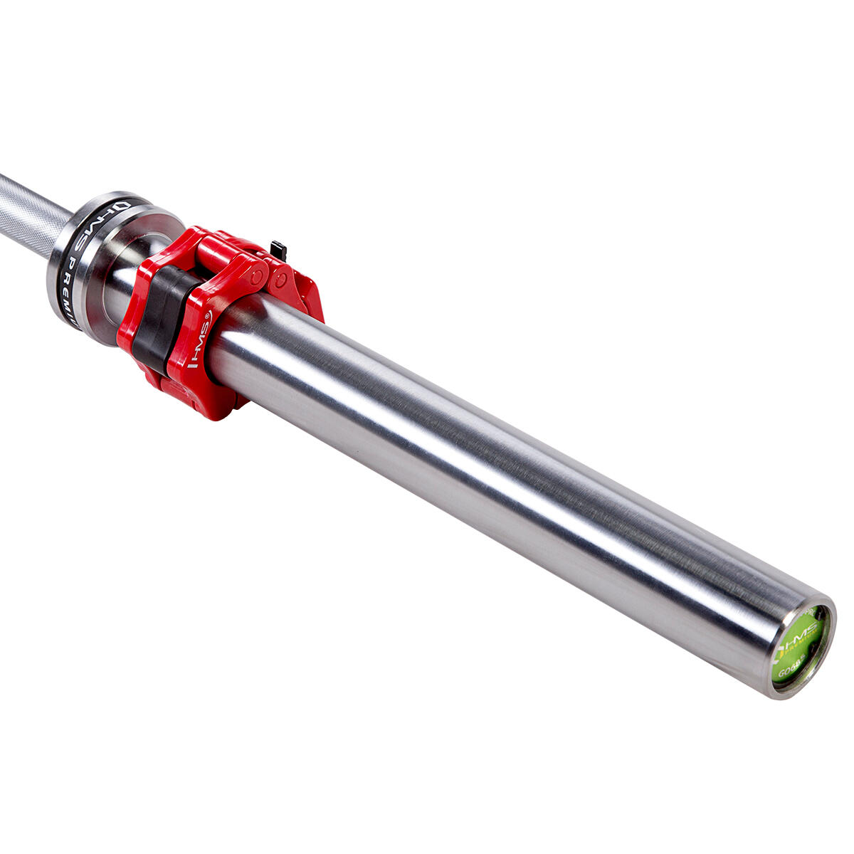 Olympische halterstang 2200 mm GO685 + LOCK-klemmen ZG1000R HMS Premium 6/7