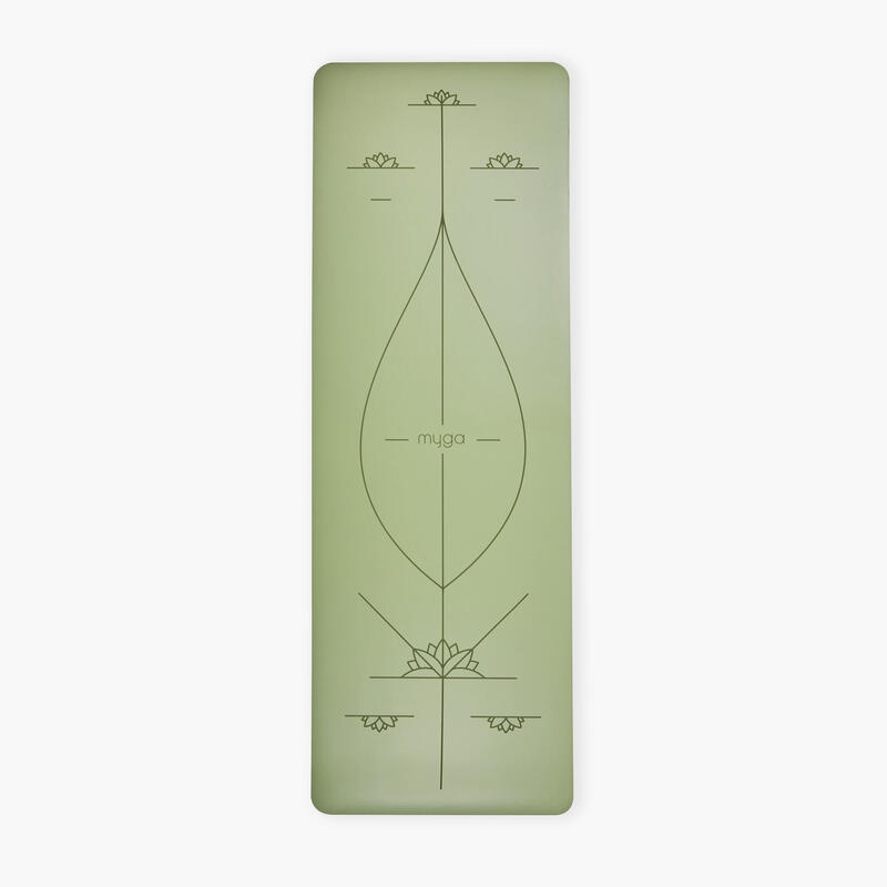 Podložka na jógu myga Alignment 6 mm XL kaučuková