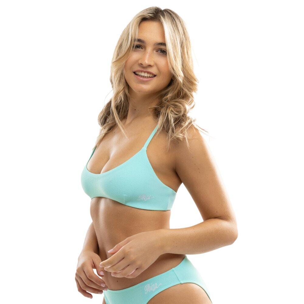SIROKO Top de biquíni bralette para mulher Club Bàsquet Sant Antoni Ibiza x Siroko Li
