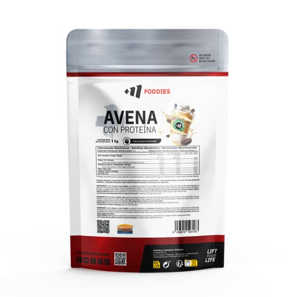 Flos d'avoine + protéines - 1 kg Cappuccino de MASmusculo 2/4