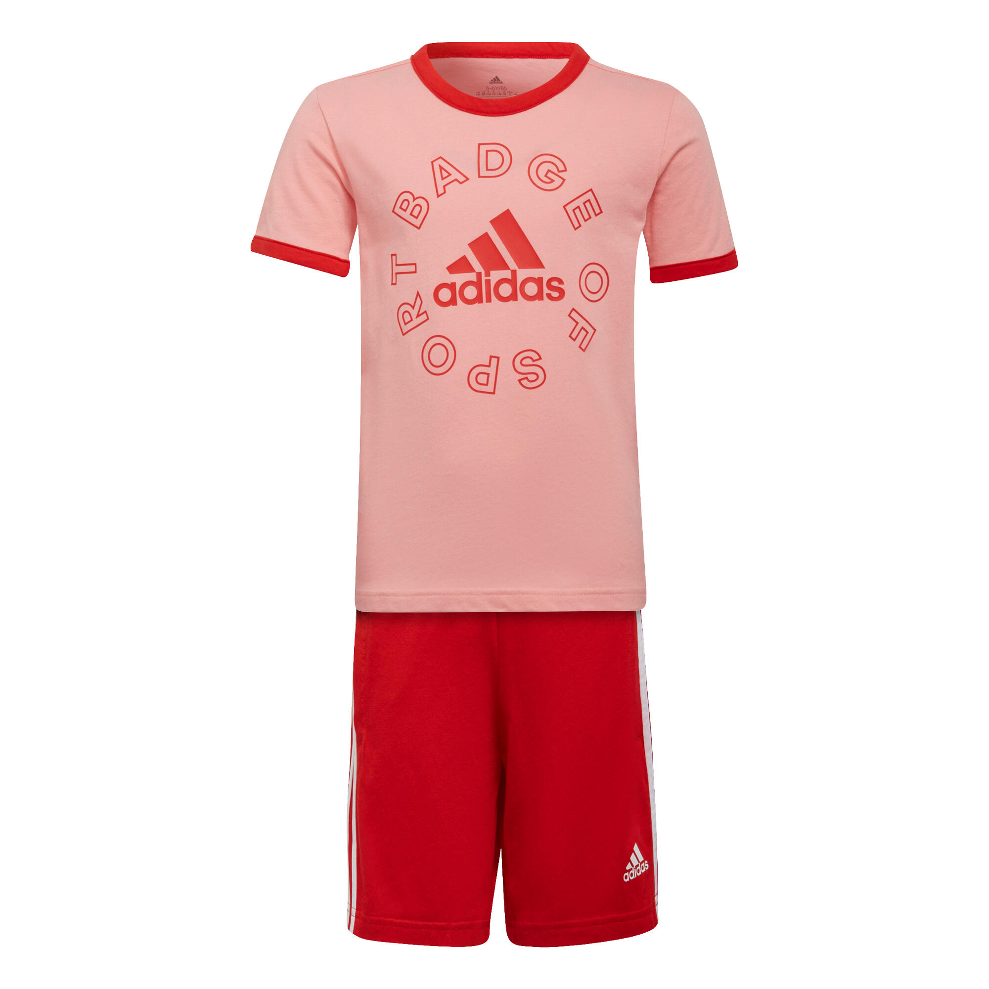 Fato de treino para crianças adidas Logo Essentials Summer Set 2/5
