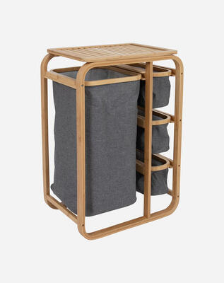Bo-camp urban outdoor collection kast kemptown bamboe grijs