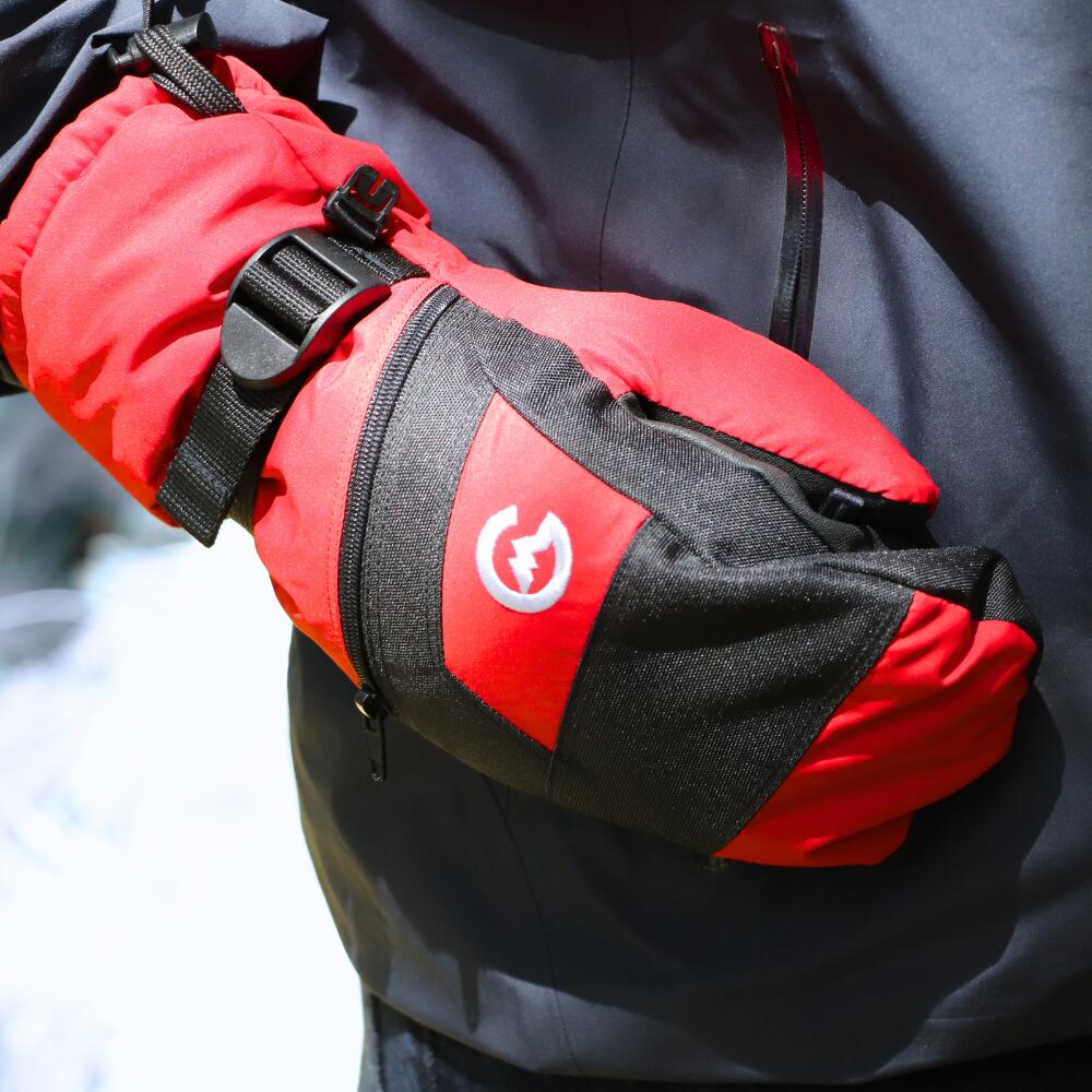 ULTRA DRIMAX GAUNTLET Moufles Junior RED/BLACK 4/4
