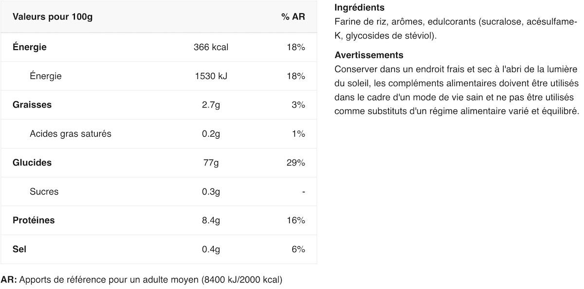 Crème de riz - Shark Rice Cream - Biscuit Croustillant 1500g 2/3