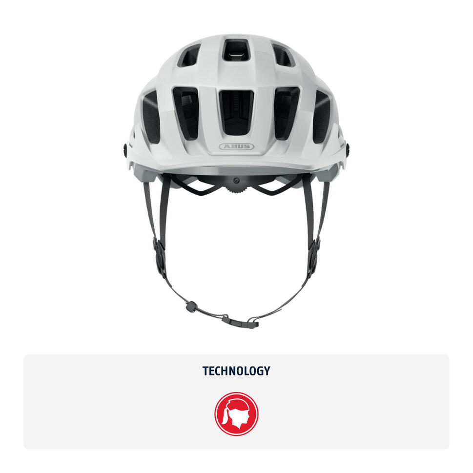Kask rowerowy MTB „Moventor 2.0”, biały