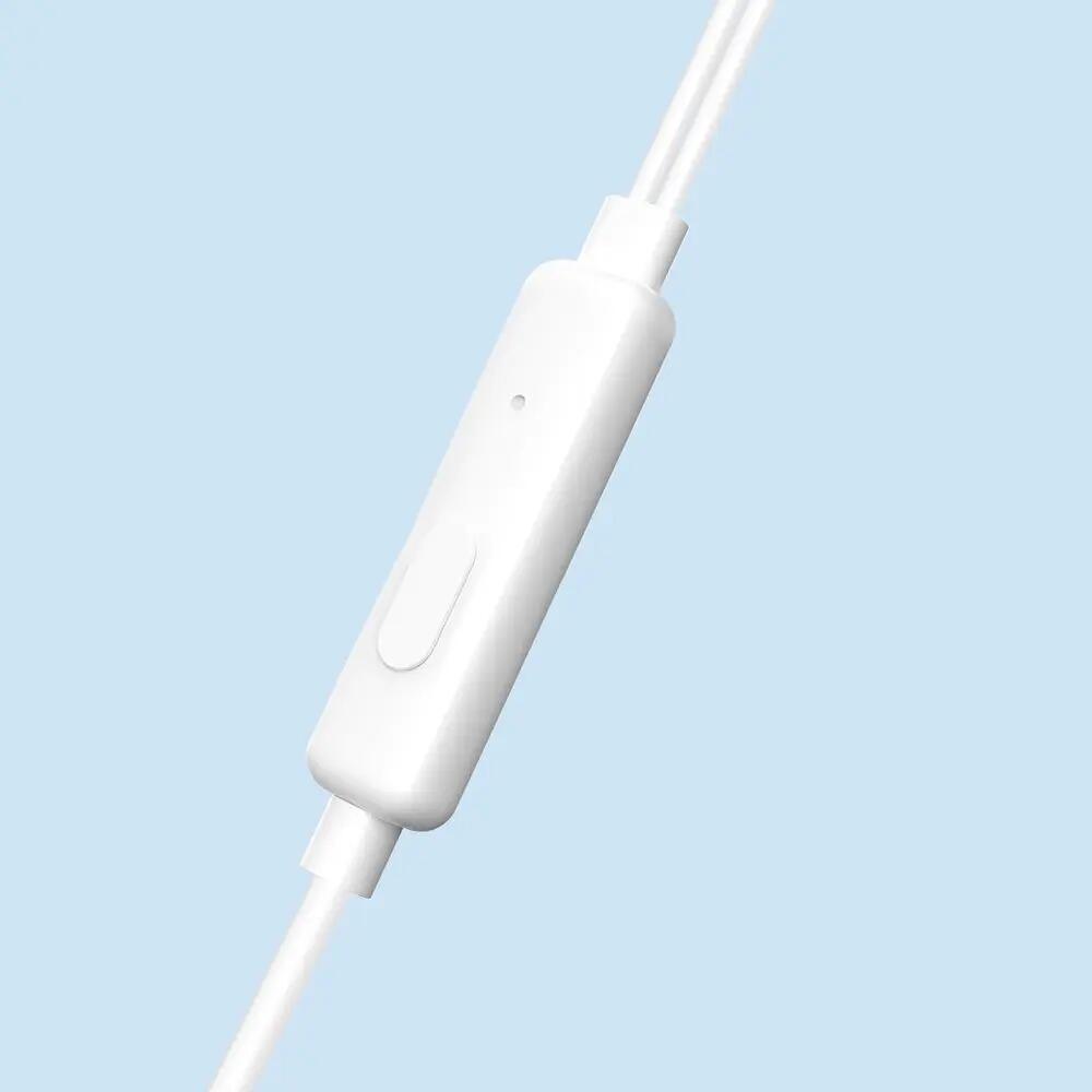 Słuchawki przewodowe douszne x10s mini jack 3.5mm z pilotem białe 7/7
