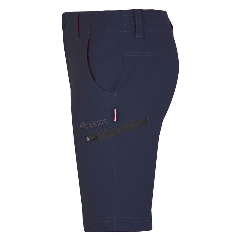 Pantalon de trekking pour enfants Kjerag Zip Off bleu marine