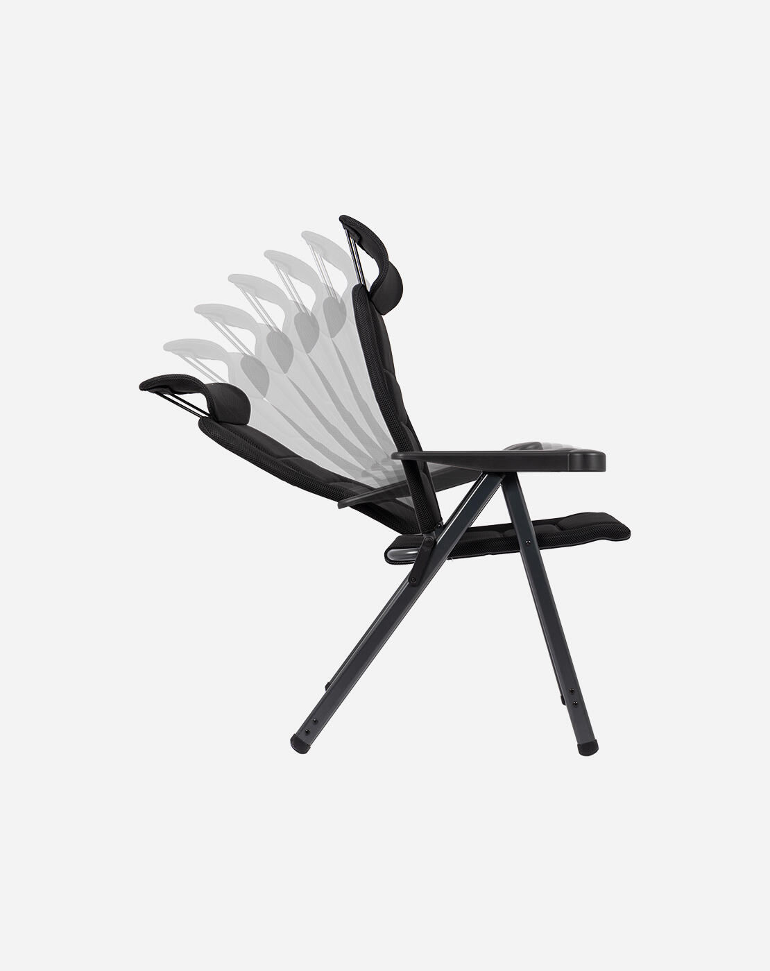 Silla reclinable - AP/237 - Air-Deluxe - Compact - Negro - Modelo 2025 6/7
