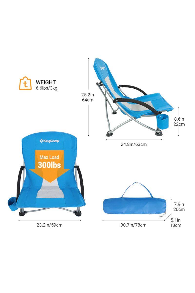 Kempingová skládací židle KING CAMP Deluxe 2/2