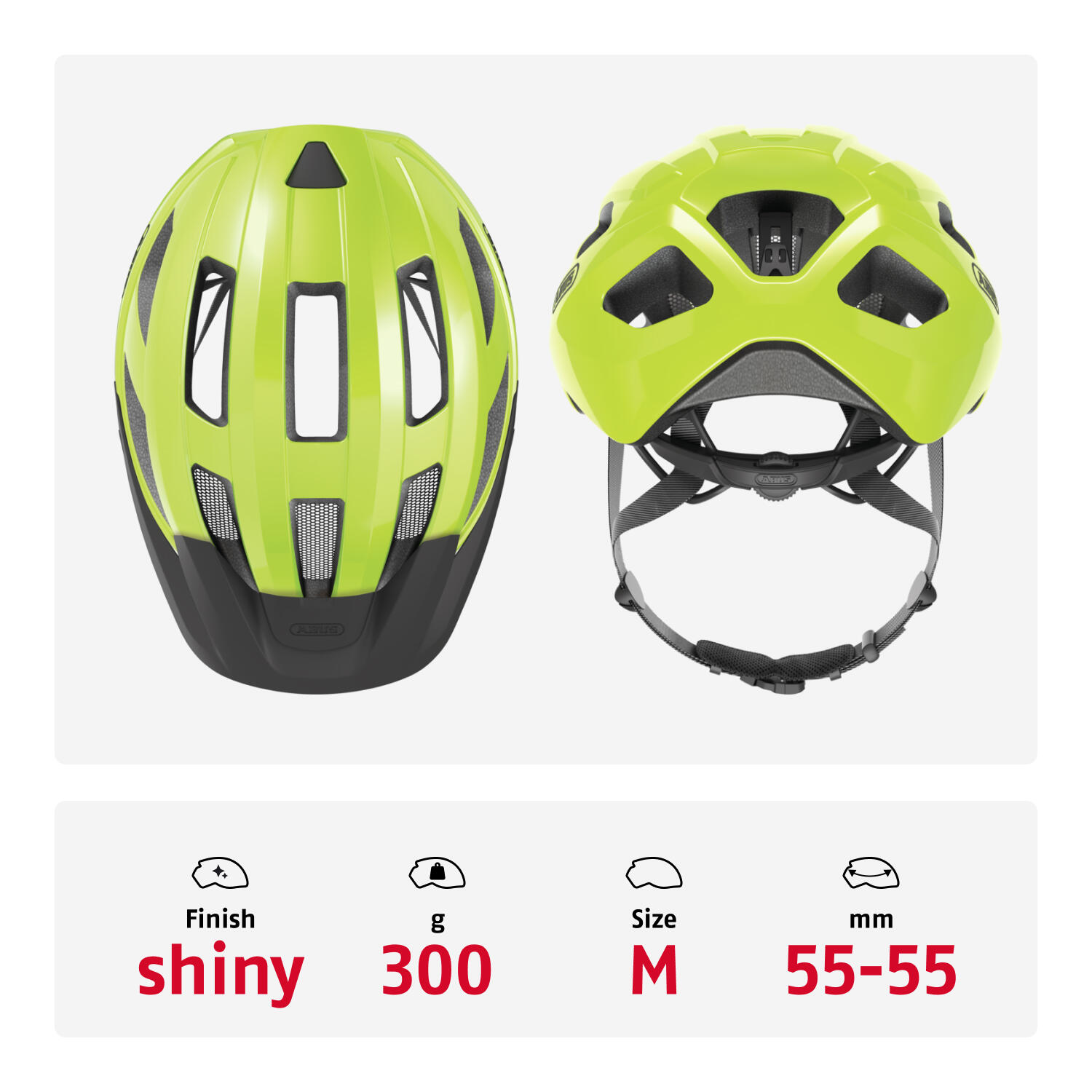 Casco da bici da corsa "Macator", giallo 4/7