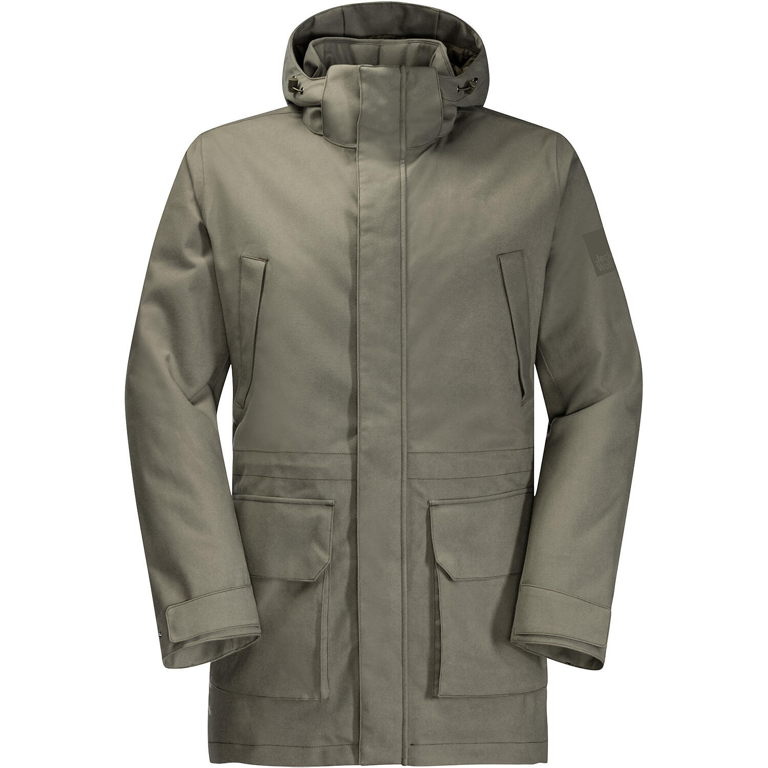 Herren Mantel M FIERCEWIND PARKA 1/2