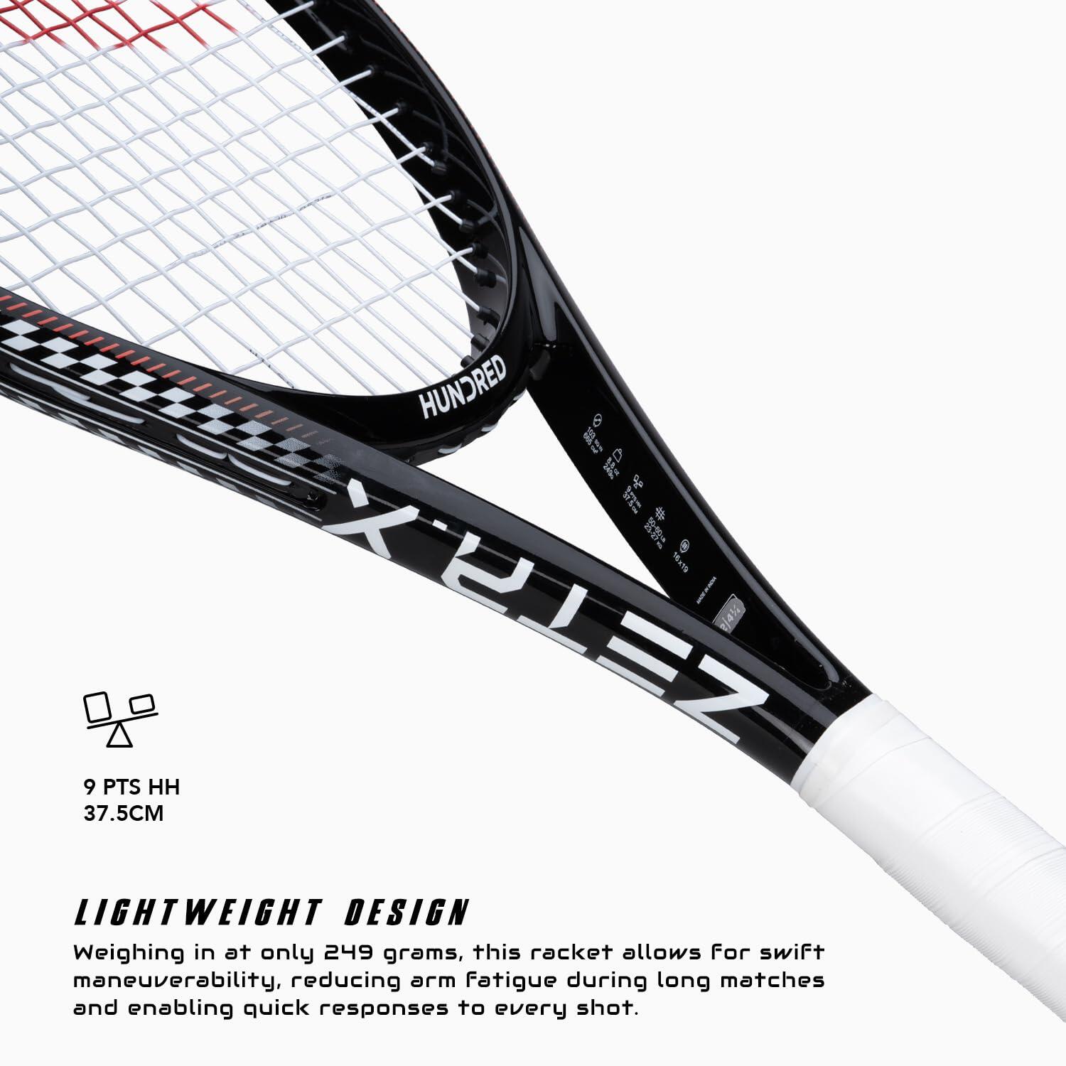 Hundred Zeta X 249g|Head Heavy|Housse|Grip 2 3/7