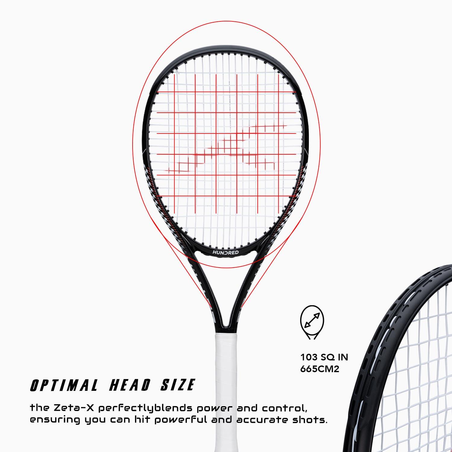 Hundred Zeta X 249g|Head Heavy|Housse|Grip 2 6/7