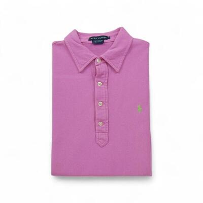 Seconda Mano - Maglietta polo a maniche corte rosa - Stato molto buono