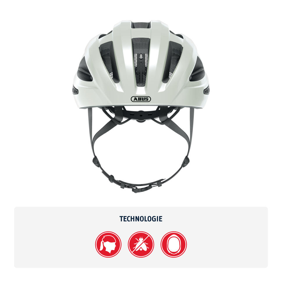 Wyścigowy kask rowerowy „Macator”, biały