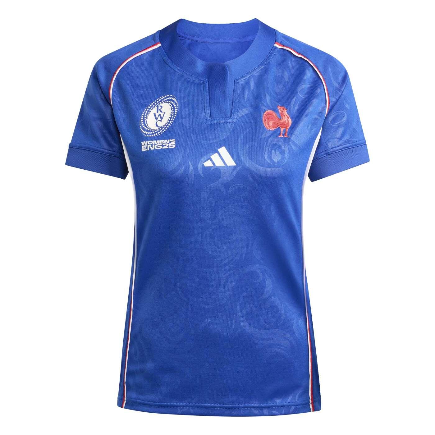 France Home Replica Women's Rugby Jersey WRWC25 3/7