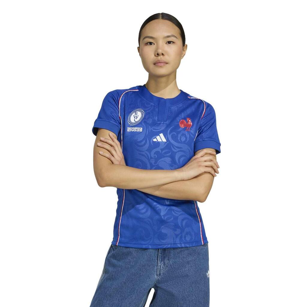 France Home Replica Women's Rugby Jersey WRWC25