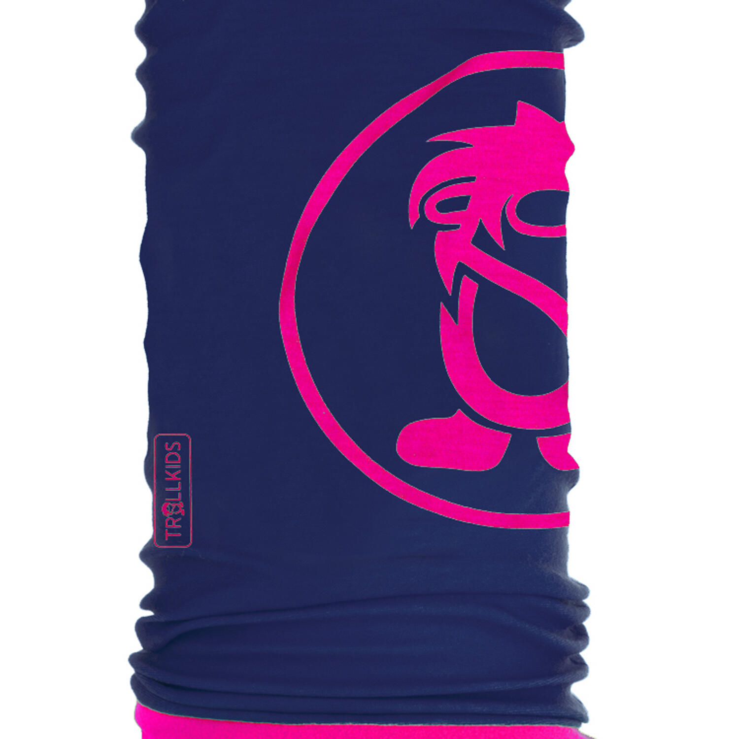 Enfants Foulard tube TROLL MULTITUBE bleu marine / magenta 3/3