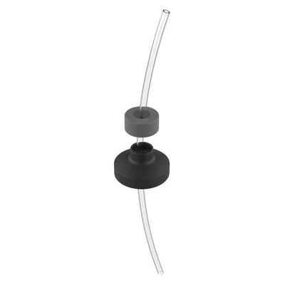 Kambukka Olympus Deckel, auslaufsicher, BPA-frei, Snapclean®, Black/Black