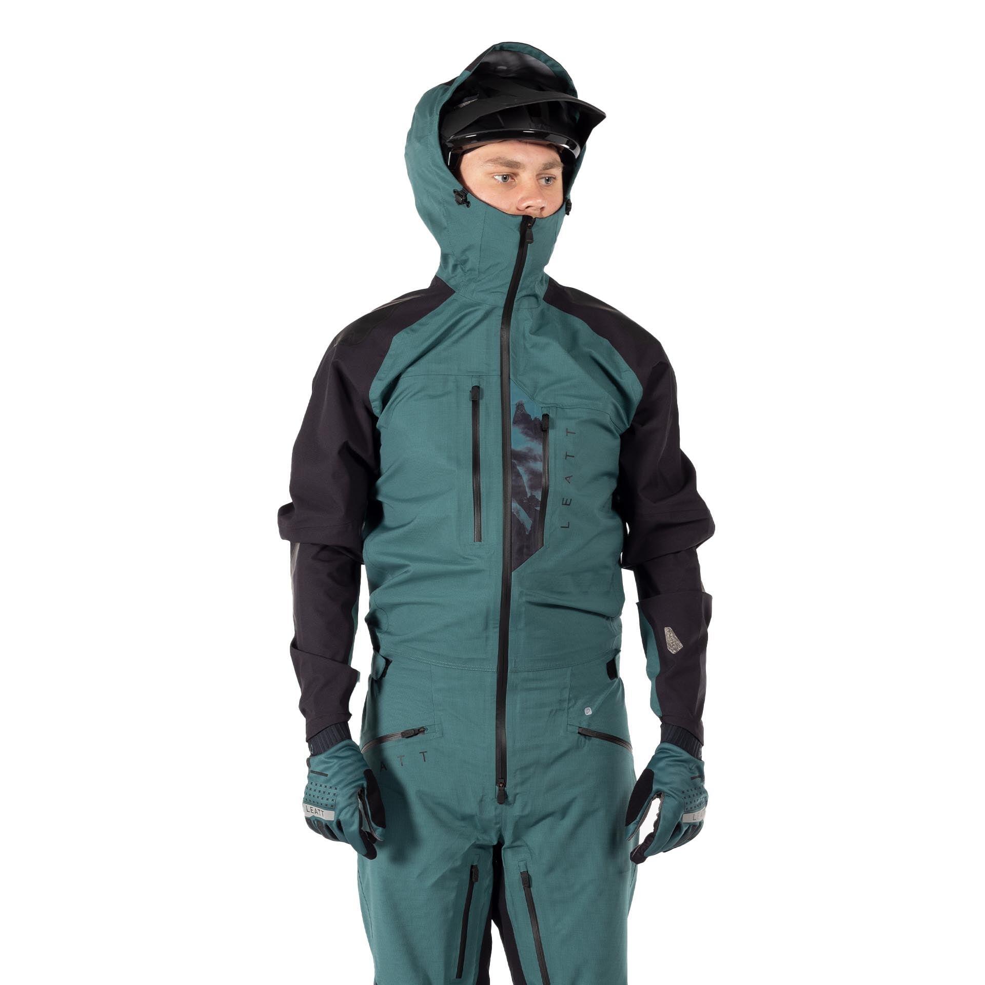 Tuta MTB Mono Suit HydraDri 3.0 impermeabile e traspirante Grigio Uomo 6/6