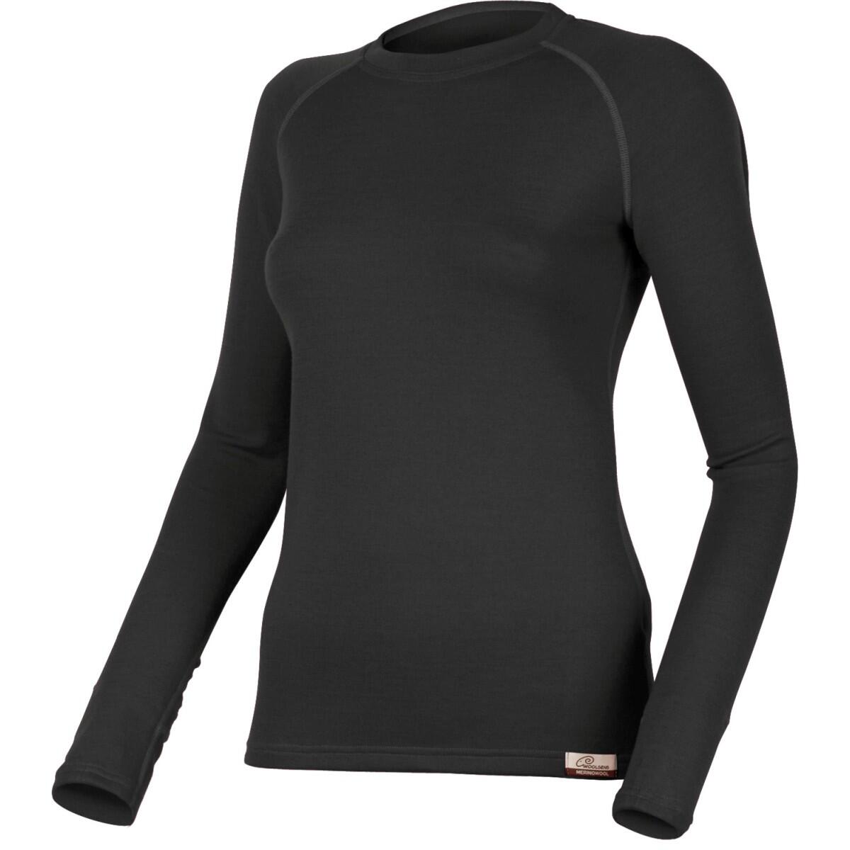 Lasting - Sweat-shirt En Laine Mérinos Pour Femme Lena - Sweat-shirt - Noir - Decathlon