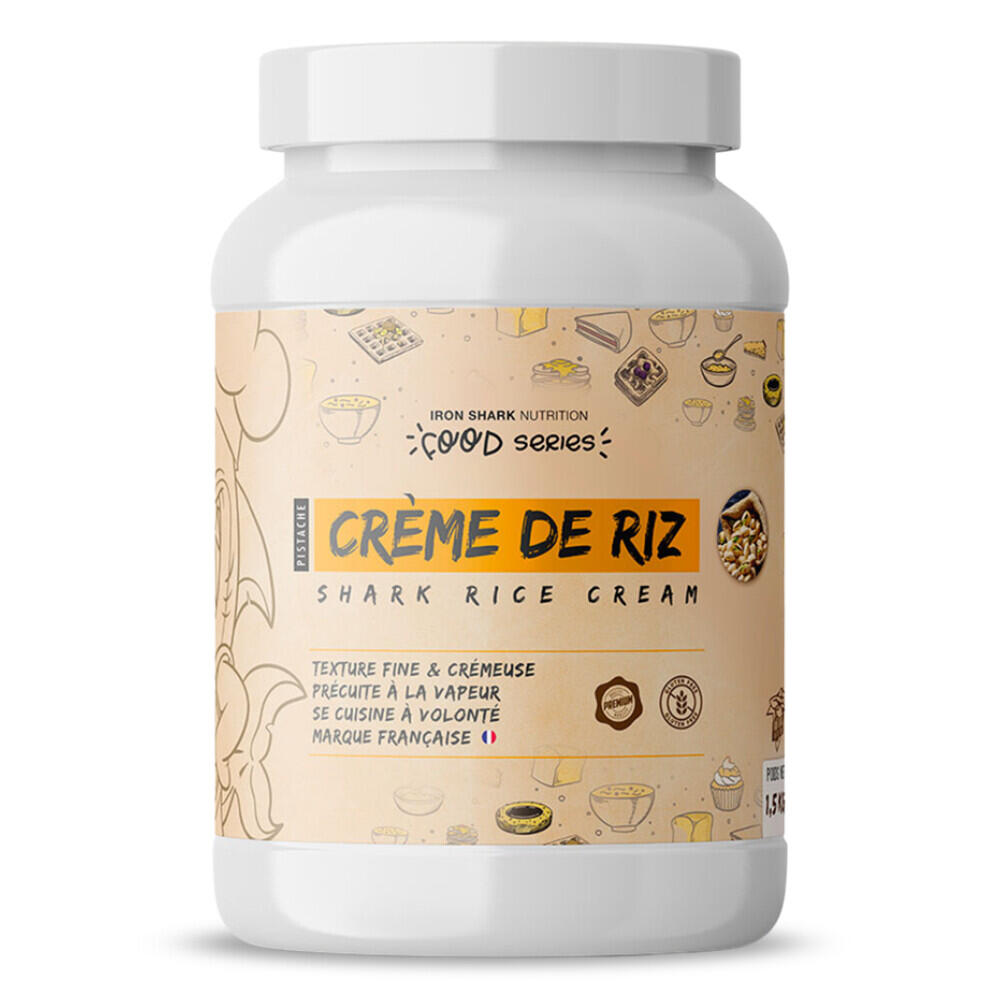 IRON SHARK Crema di riso - Shark Rice Cream - Pistacchio 1500g