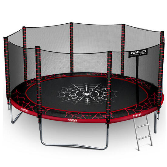 Trampolin Gartentrampolin Kindertrampolin Sicherheitsnetz Neo-Sport 404 cm 13FT