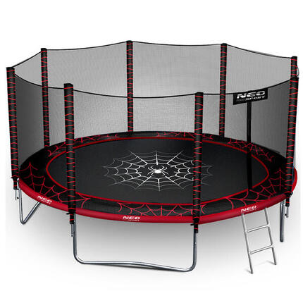 Trampolina ogrodowa z siatką zewnętrzną Neo-Sport 404cm 13ft