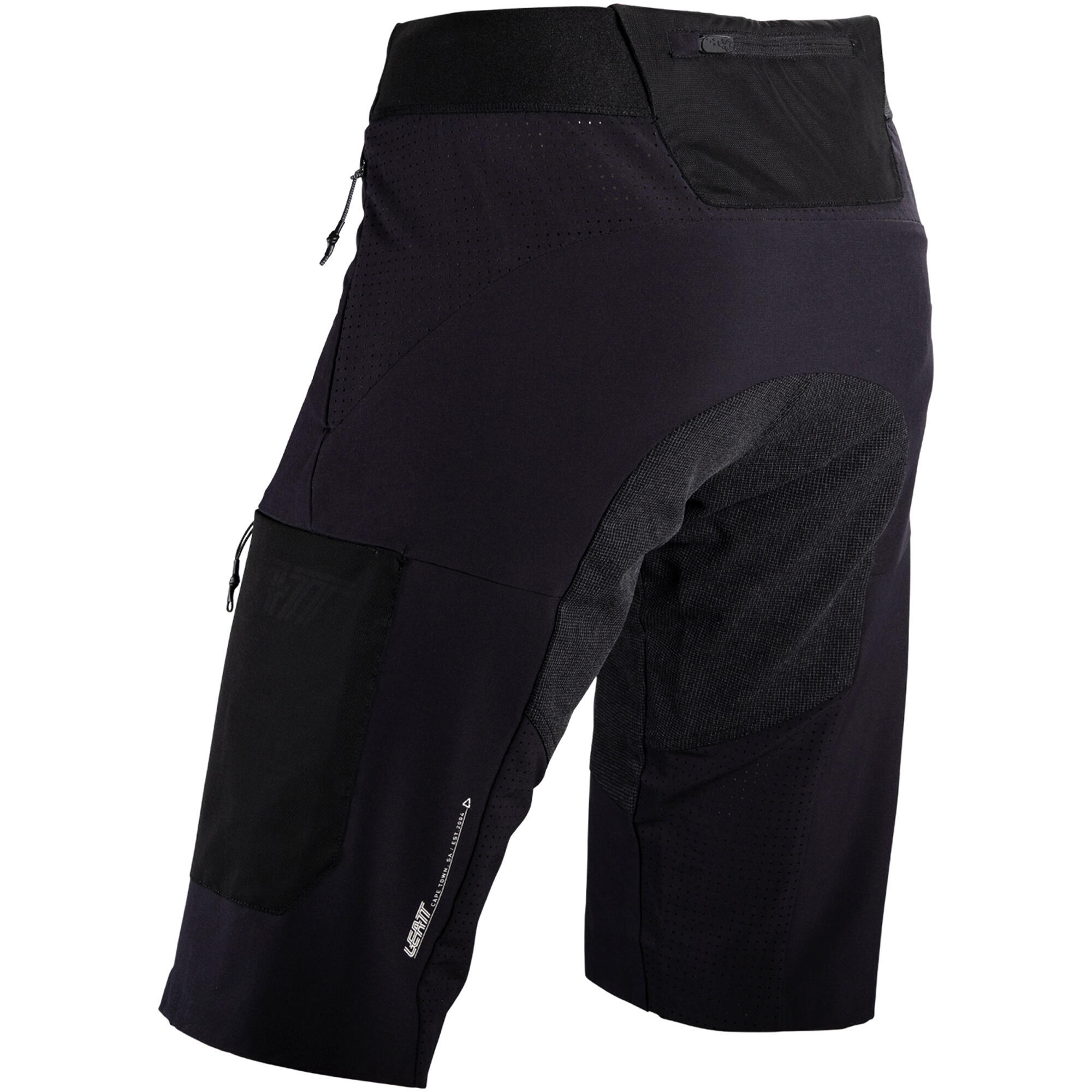 Pantalones cortos MTB Enduro 3.0 cómodos y resistentes Negro Mujer 7/8