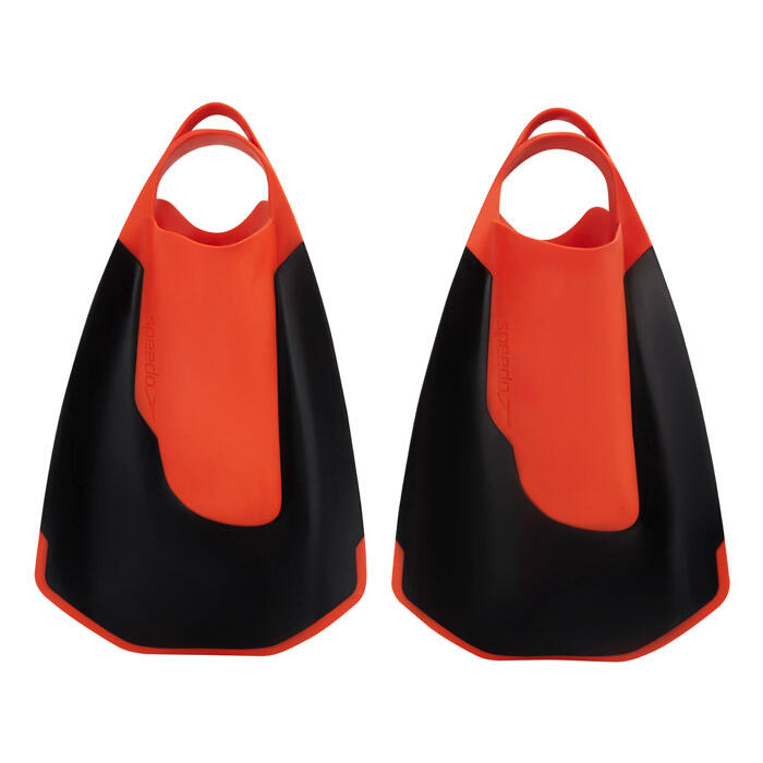 Pinne Fastskin Kickfin Speedo Silicone Arancione 3/4