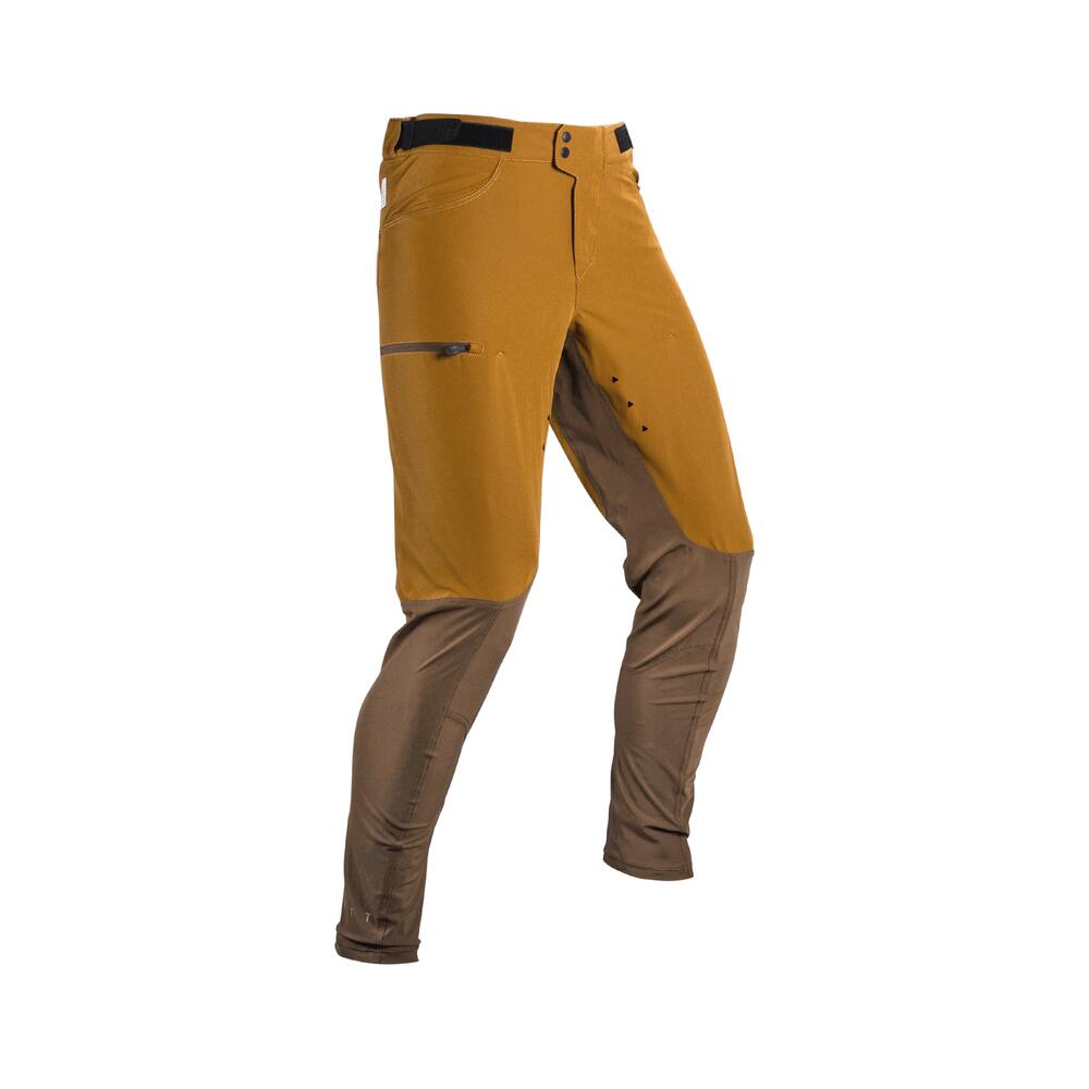 Leatt - Pantalon Vtt Long Trail 2.0 Extensible Et Imperméable Marron Homme - Cuissard De Vélo - Marron - Xs - Decathlon