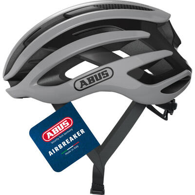 Casco da bici da corsa "Airbreaker". grigio