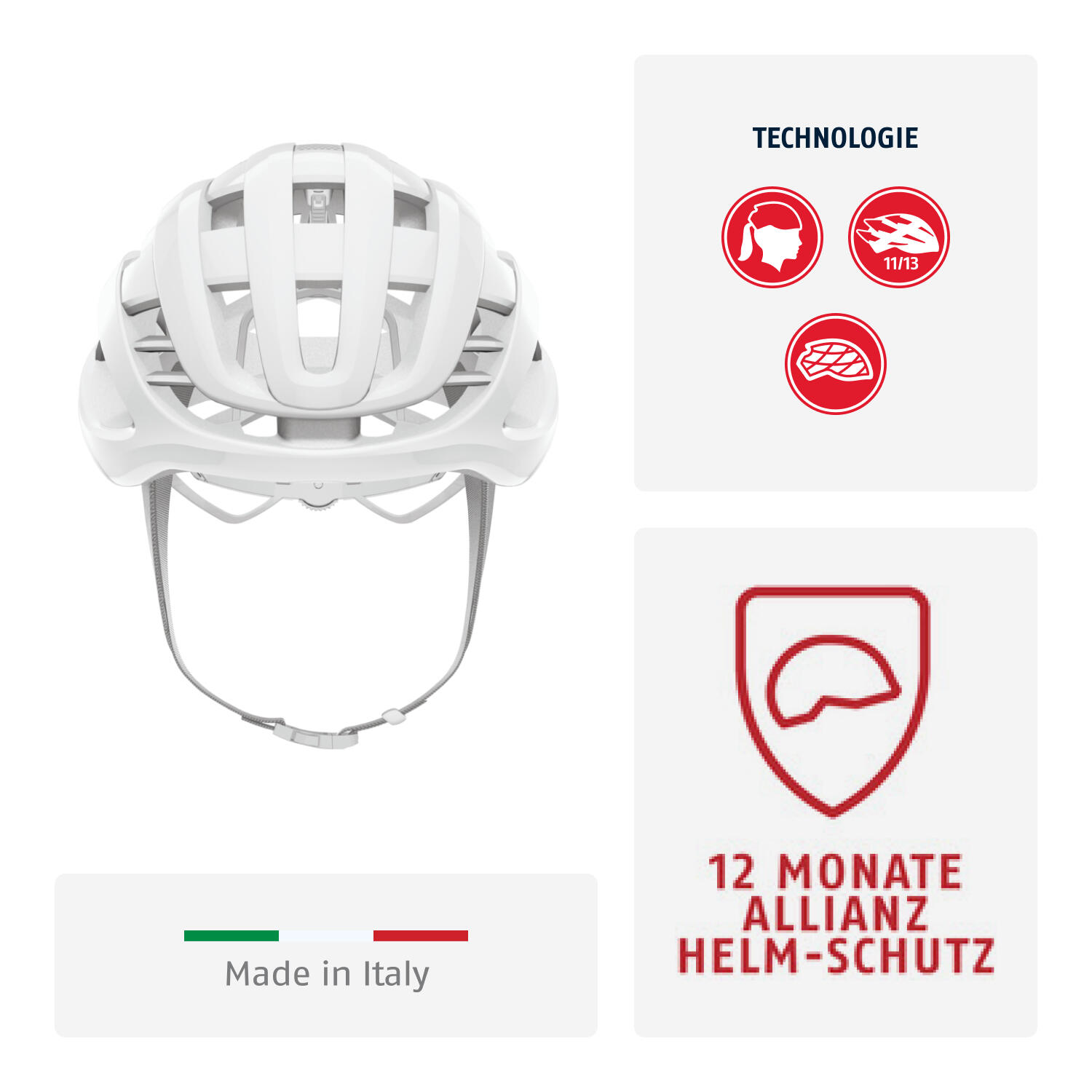 Casque ABUS Airbreaker Pure White Taille L 59-61 cm 2/7