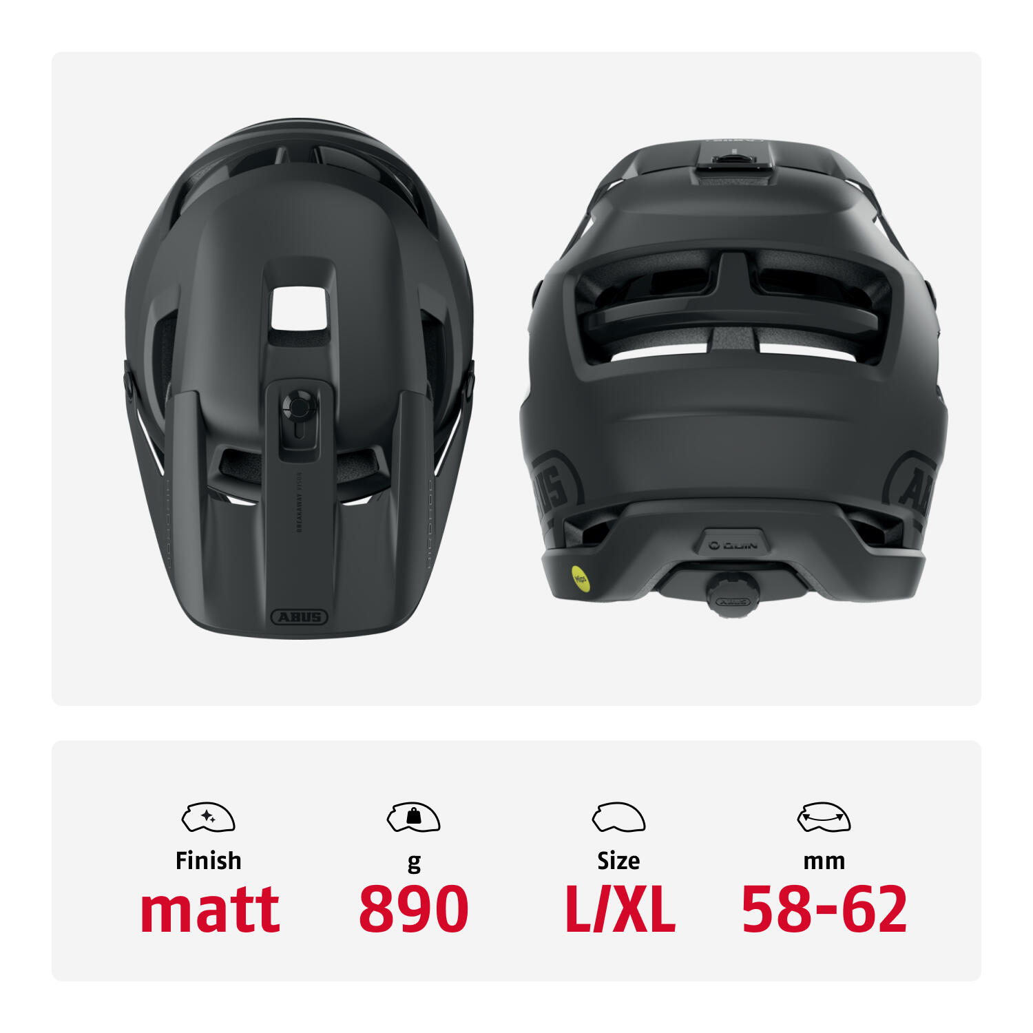 Casque vélo Abus Airdrop Mips 4/7