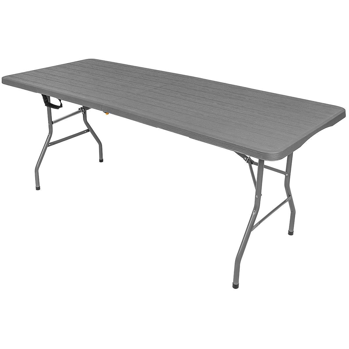 Stół kempingowy składany w walizkę 180x70cm max.100kg 4/7