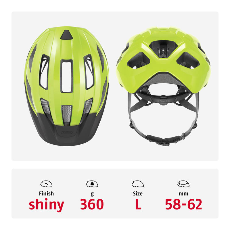 Cyklistická helma Abus Macator