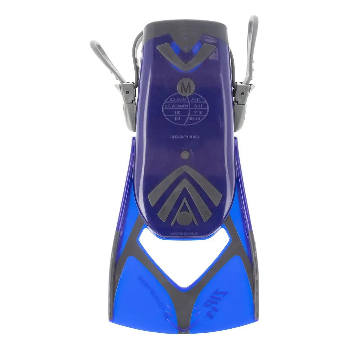Płetwy Do Pływania Aquasphere Zip Vx – Niebiesko-Czarne – Rozmiar Średni 3/3