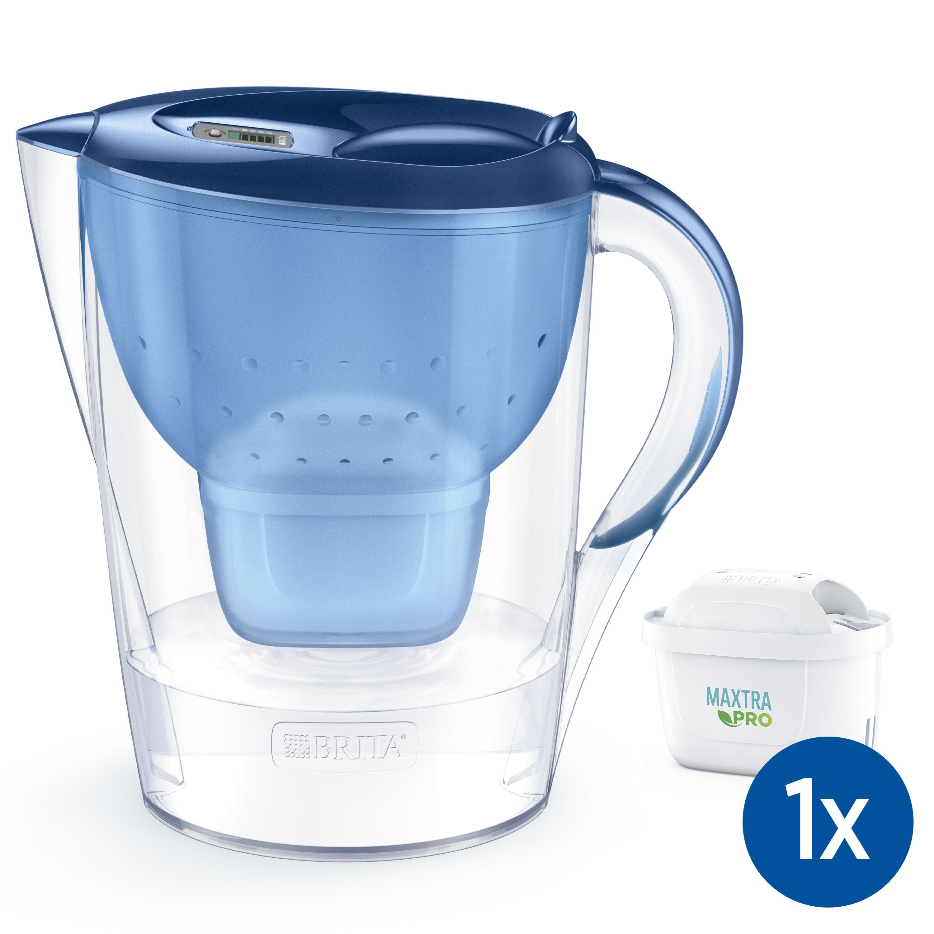 BRITA Marella Jarra Filtradora de Agua XL de 3,5 L, Incluye 1 Filtro MAXTRA PRO 3/7