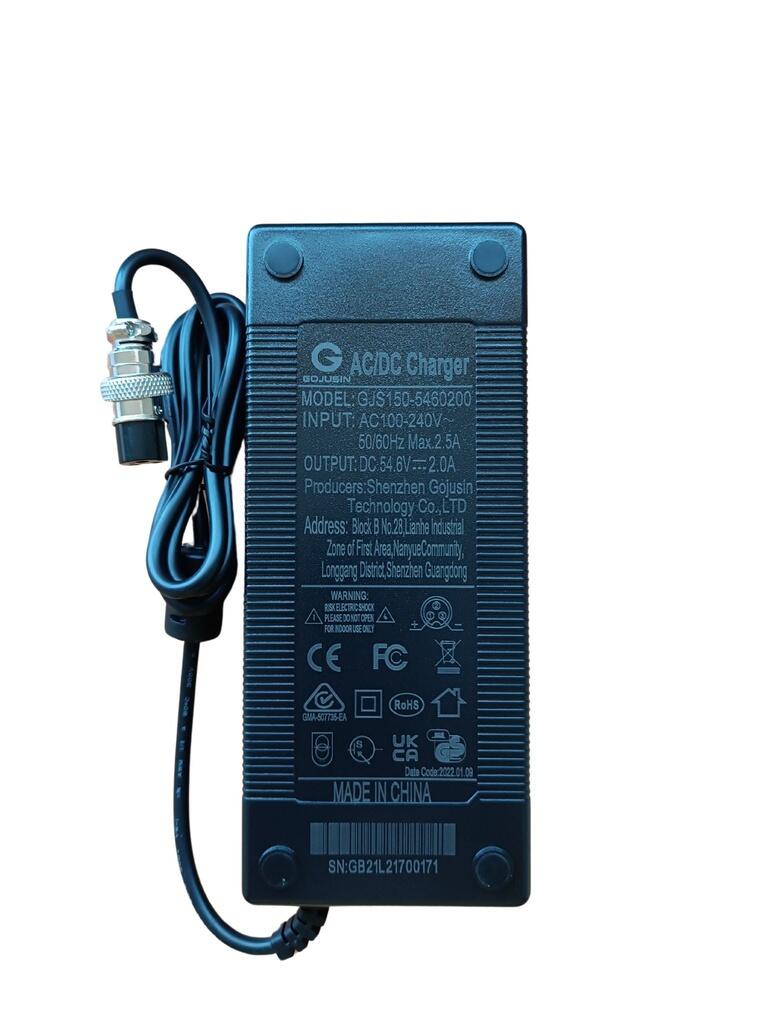 SKATEFLASH Carregador para patinete elétrico Skateflash Avantsee 48V 2A DC54.6V