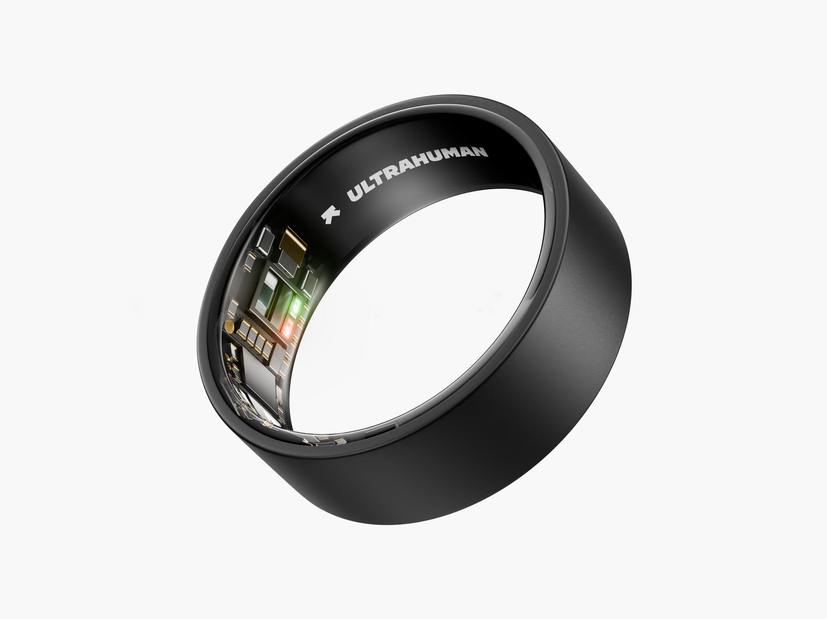 Smart ring Ultrahuman Ring Air inteligentny pierścień Matte Grey - rozmiar 7 3/7