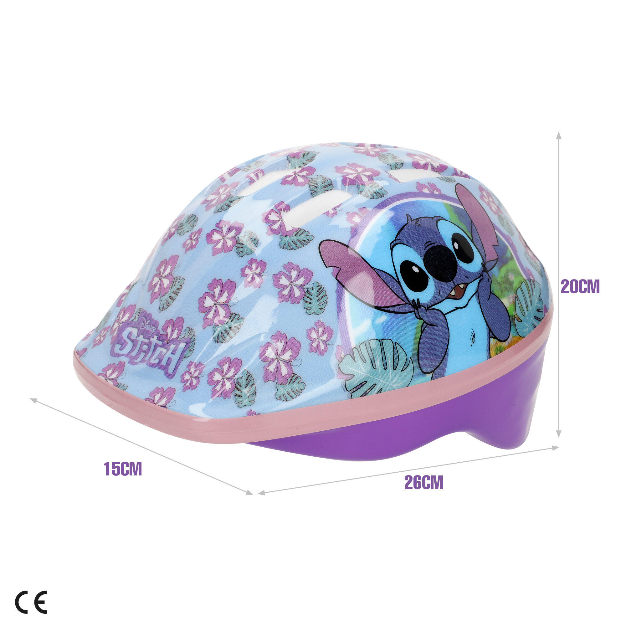Stitch Capacete infantil 48-52 cm 4/7