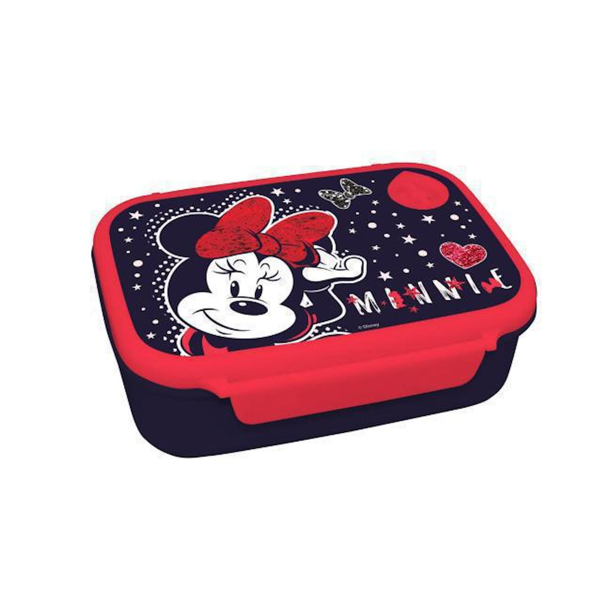 Coffret enfant : boîte à sandwich, porte-collation + bouteille isotherme Minnie 3/3