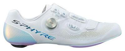 Zapatillas de carretera Shimano RC9PWR S-Phyre blancas para hombre