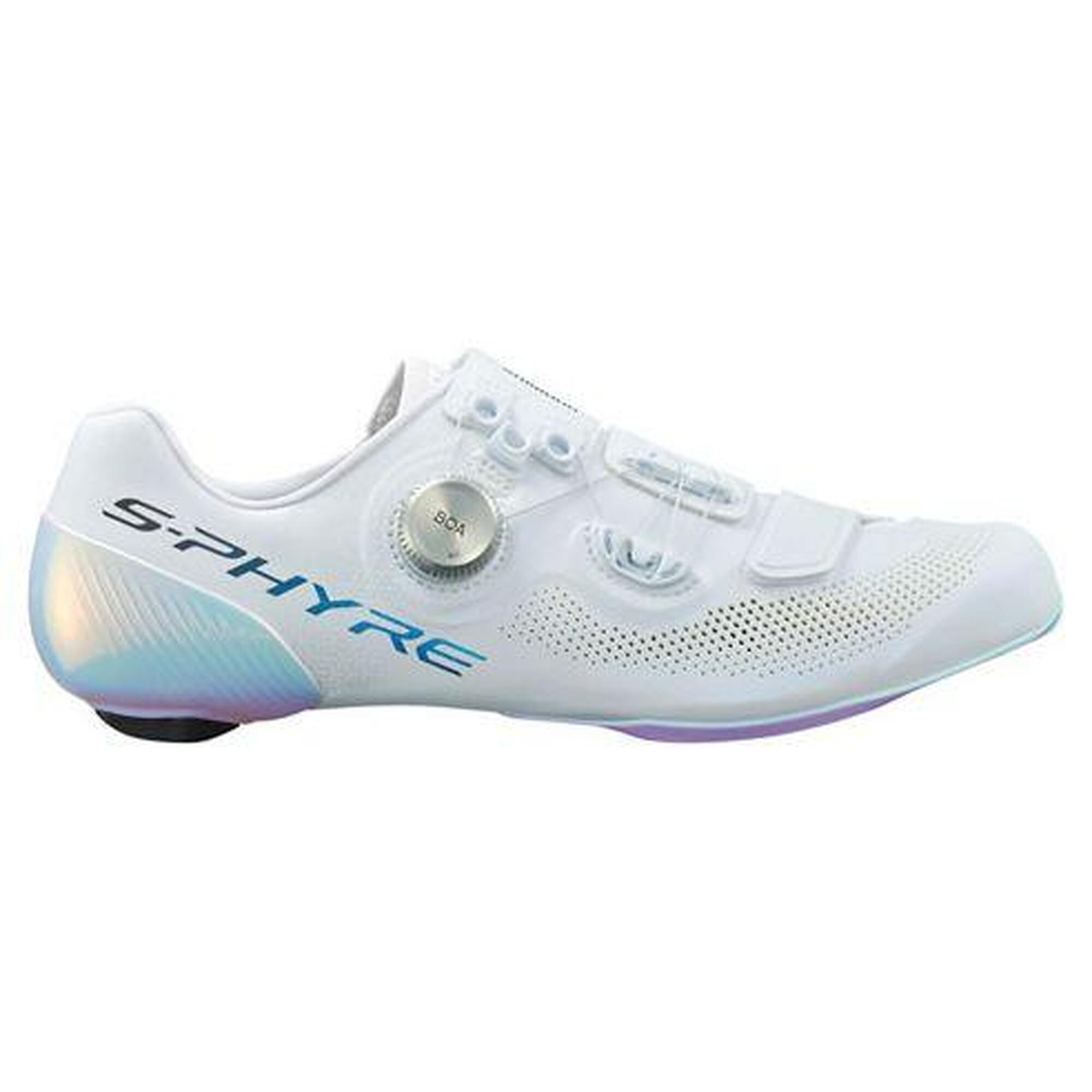 Shimano - Chaussures Route Shimano Rc9pwr S-phyre Blanc Homme - Chaussures De Vélo - Blanc - 44 L - Decathlon