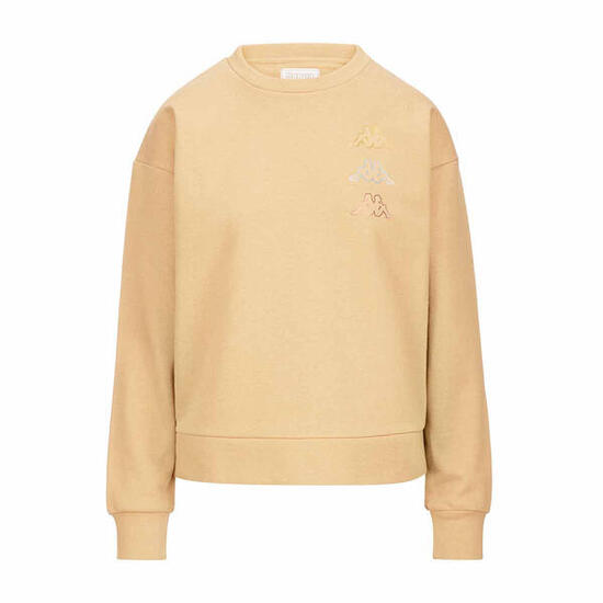 Sweat sans capuche unisex Kappa Kifoli Beige