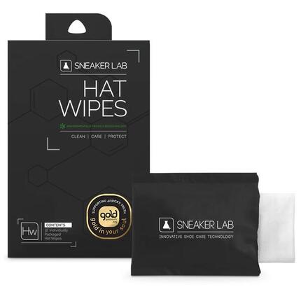 Nawilżane chusteczki do czapek Sneaker LAB - Hat Wipes 12 individual wipes
