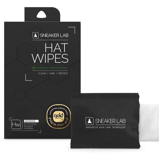 Nawilżane chusteczki do czapek Sneaker LAB - Hat Wipes 12 individual wipes