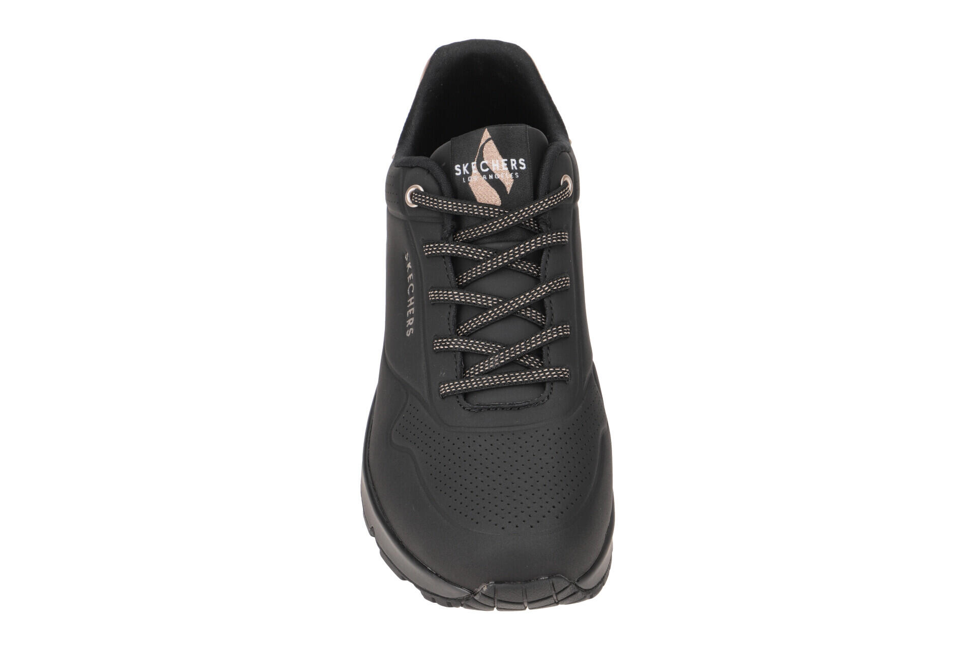 Baskets Femme Baskets Skechers UNO - SHIMMER AWAY Noir Noir Skechers 7/7