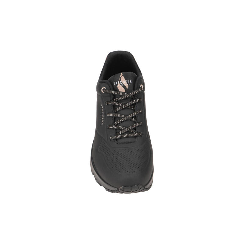 Baskets Femme Baskets Skechers UNO - SHIMMER AWAY Noir Noir Skechers